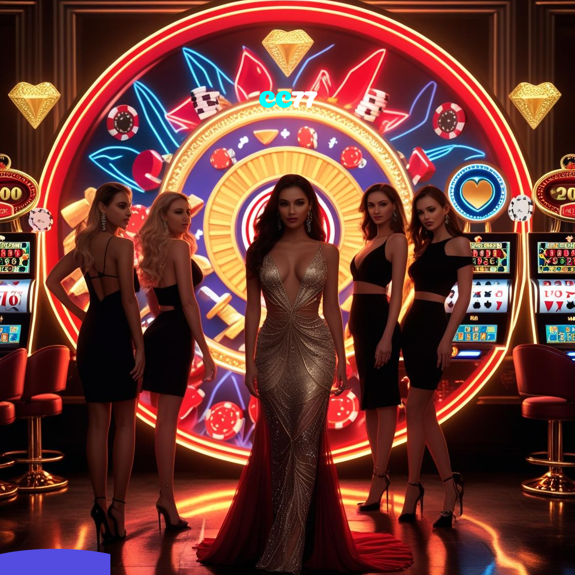 CC77：Jogue poker, aposte no futebol e conquiste prêmios incríveis!