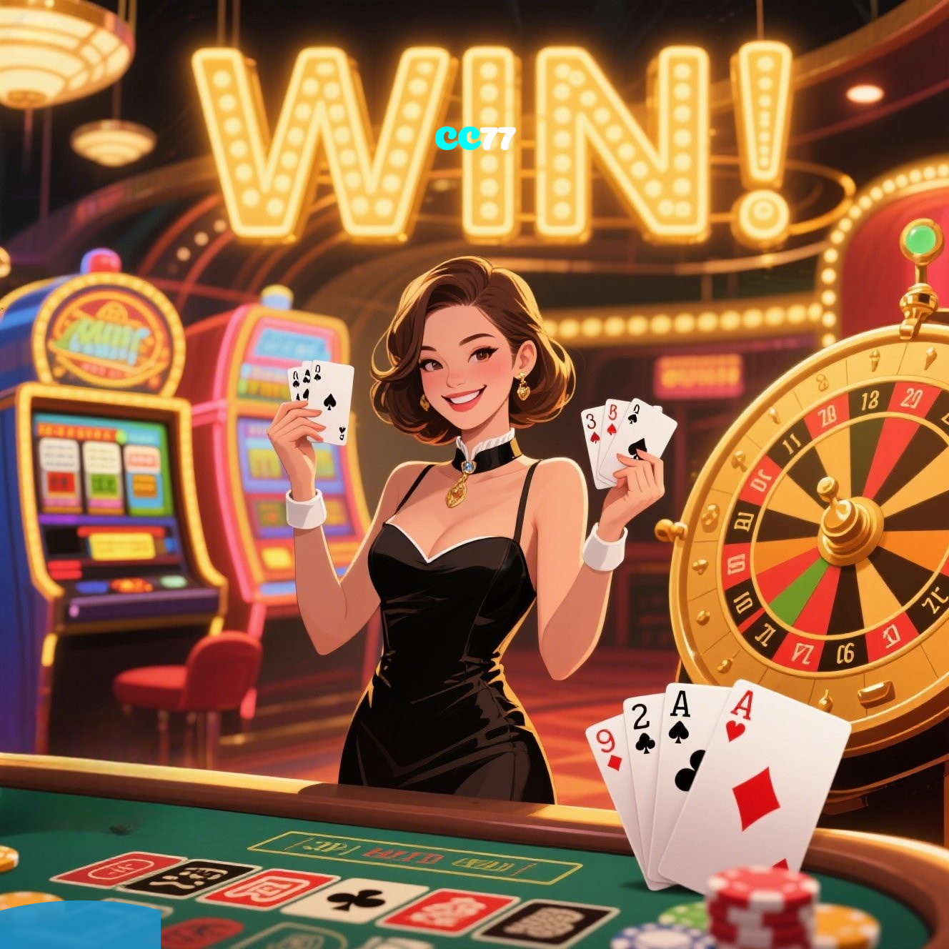 CC77：Jogue poker online e mostre que você é o mestre do jogo!