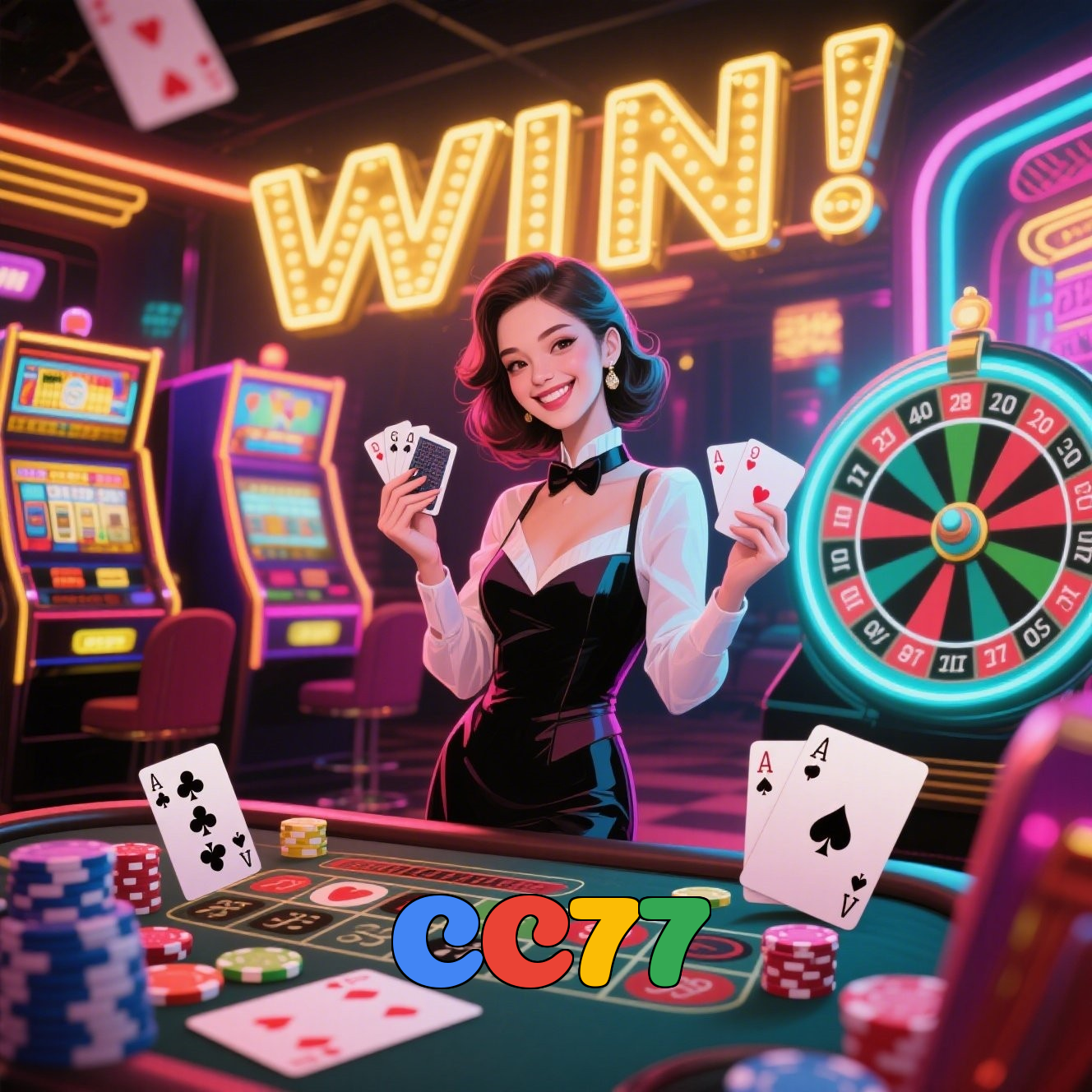 CC77：Aposte nas mesas de poker e ganhe vitórias épicas!