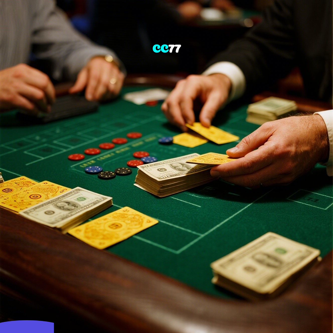 CC77:Aposte nas mesas de poker e vença com estilo!
