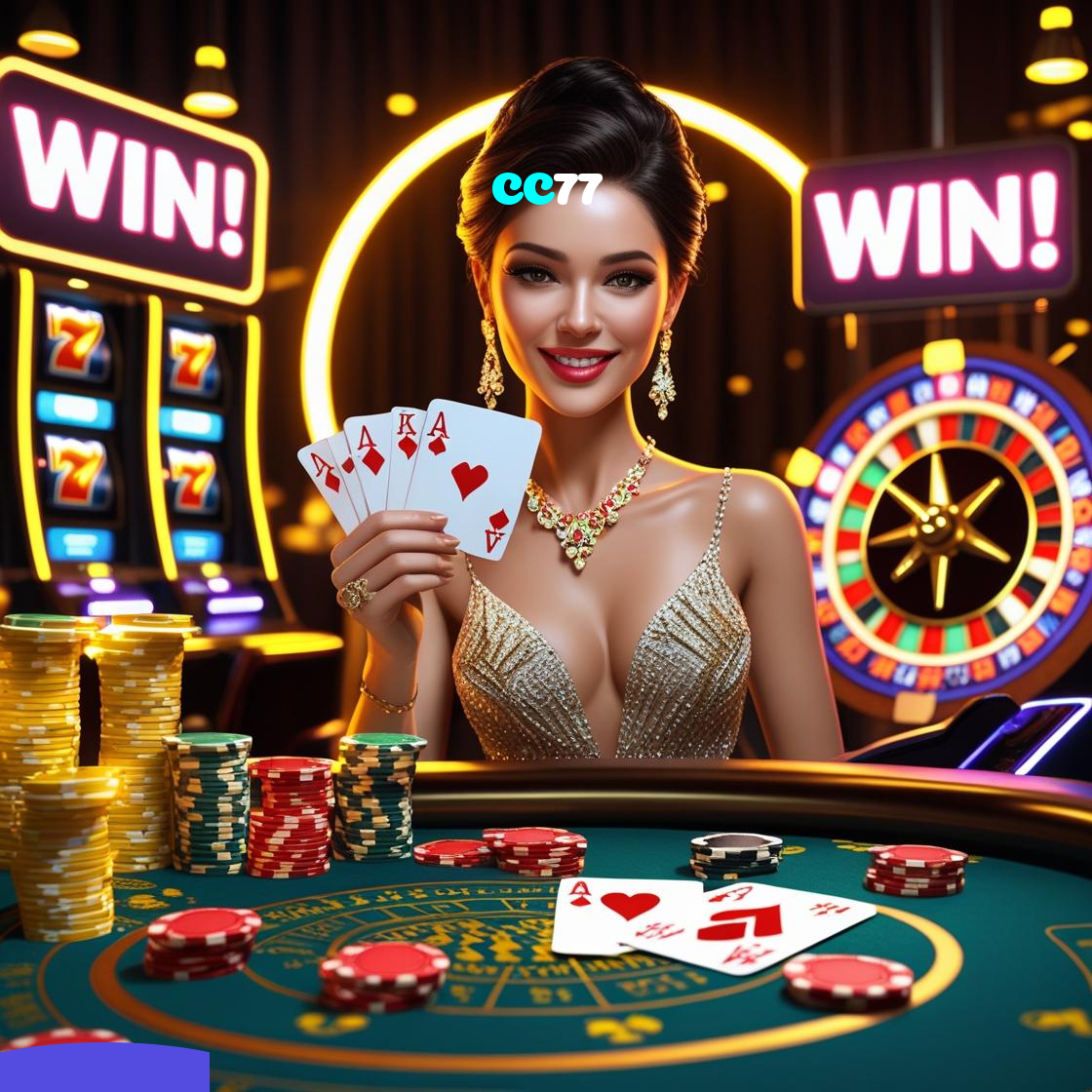 CC77：Jogue poker como um profissional e ganhe grandes prêmios!