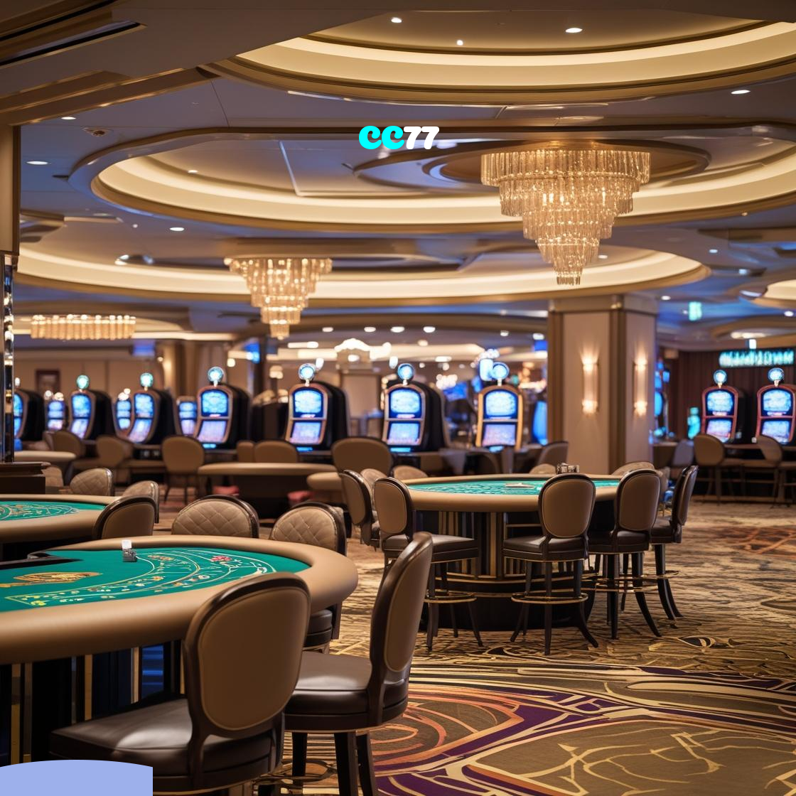 CC77：Jogue blackjack, slots e aposte ao vivo no futebol, tudo no mesmo cassino!