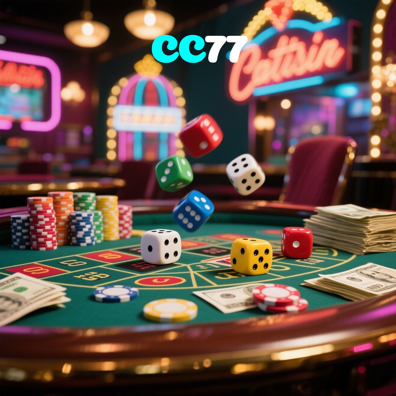 CC77：Jogue slots, aposte no futebol e conquiste vitórias épicas no cassino!