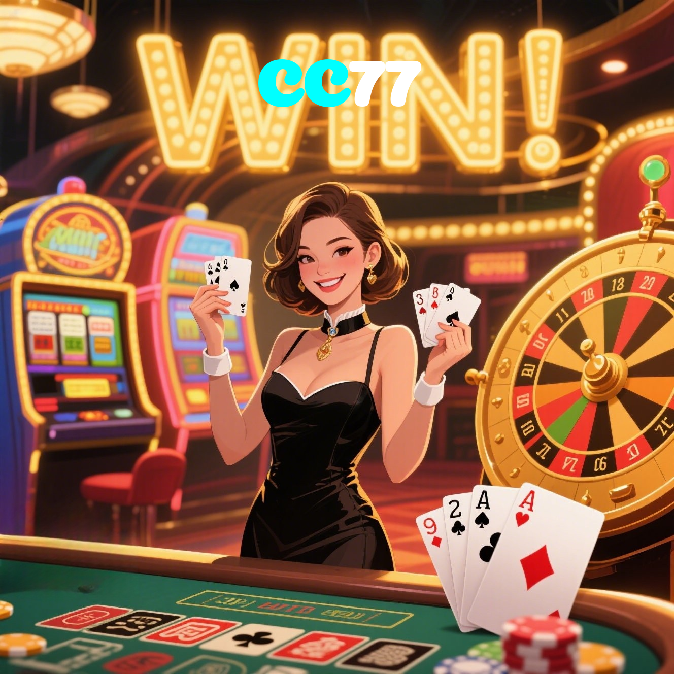 CC77:Em cada giro das slots, a vitória está ao seu alcance!