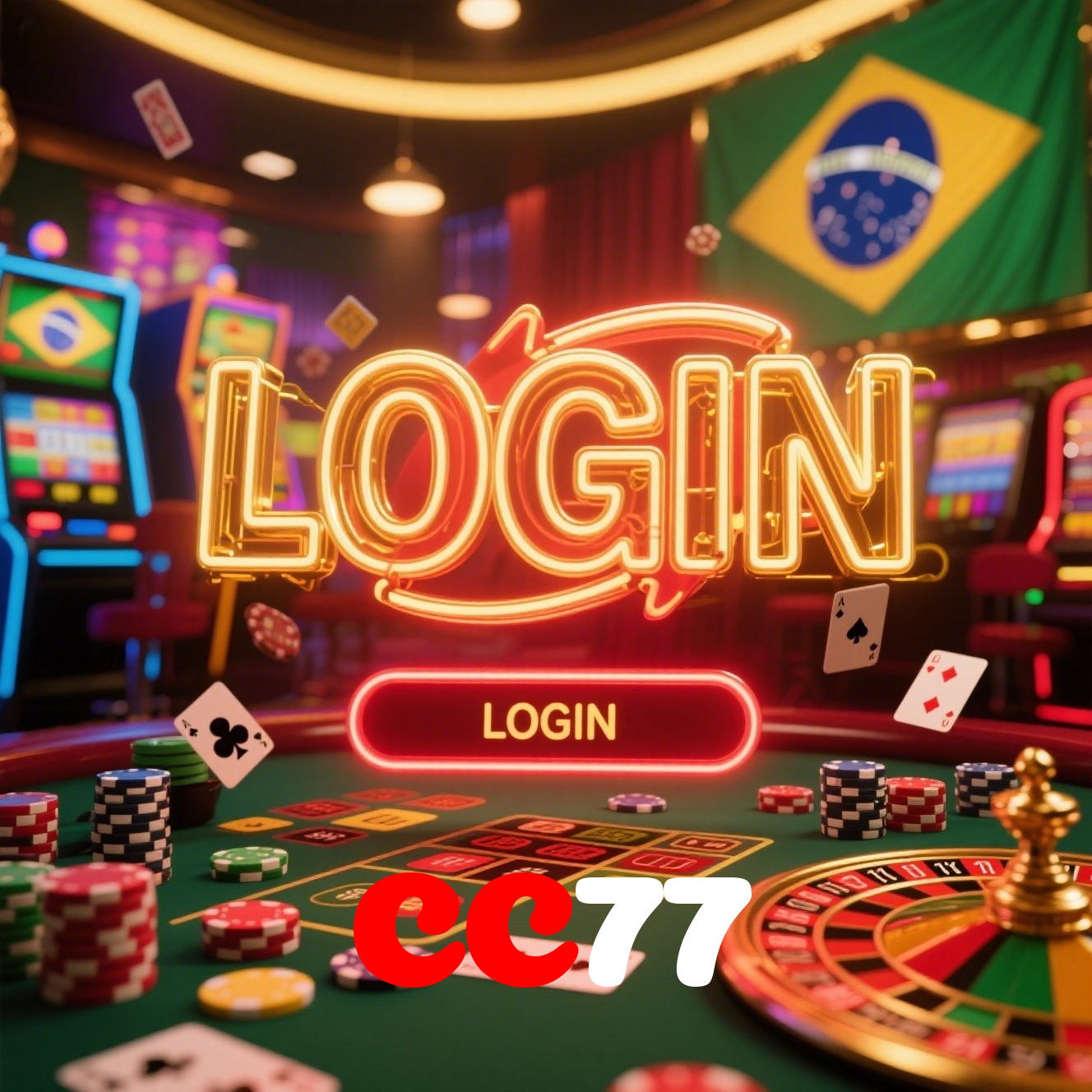CC77:Jogue blackjack, slots e aposte ao vivo no futebol, tudo no mesmo cassino!