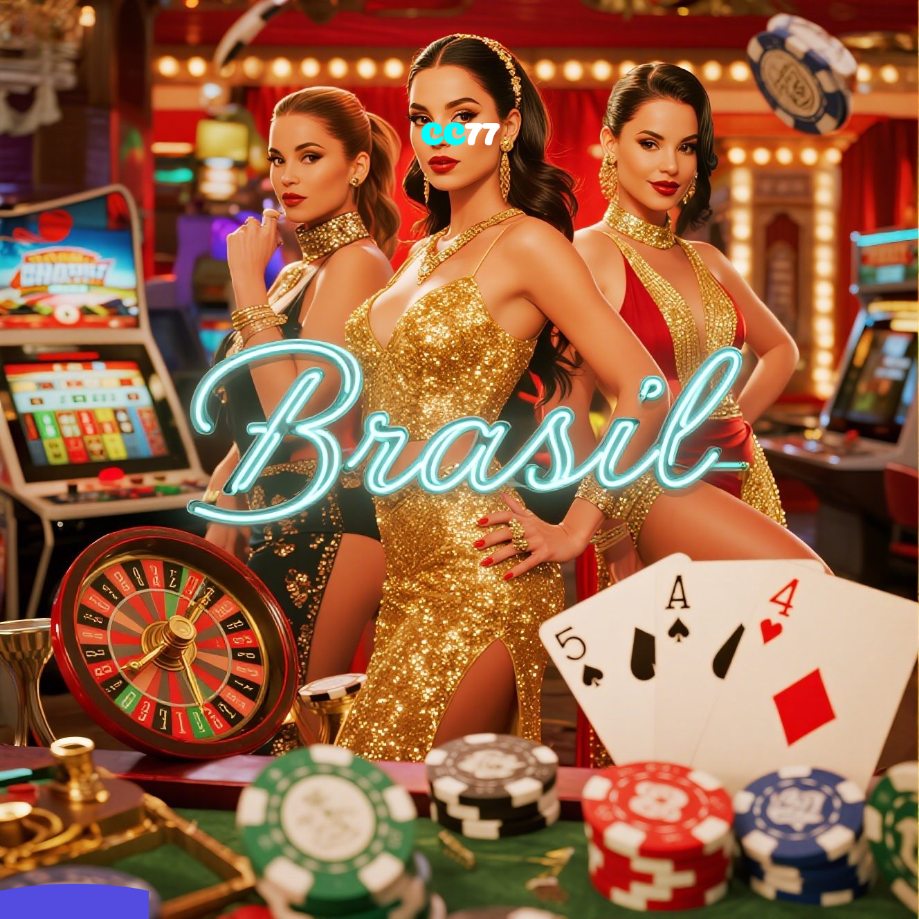 CC77：Jogue no cassino mais seguro com poker, roleta e apostas no futebol!