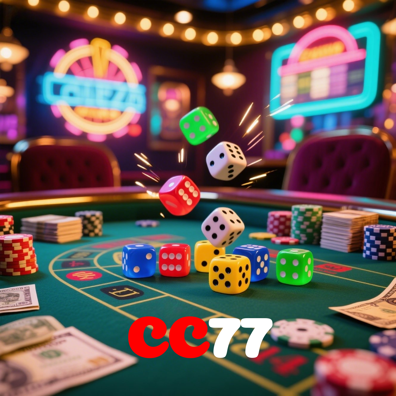 CC77:Aposte no futebol e ganhe em roleta e blackjack no nosso cassino!