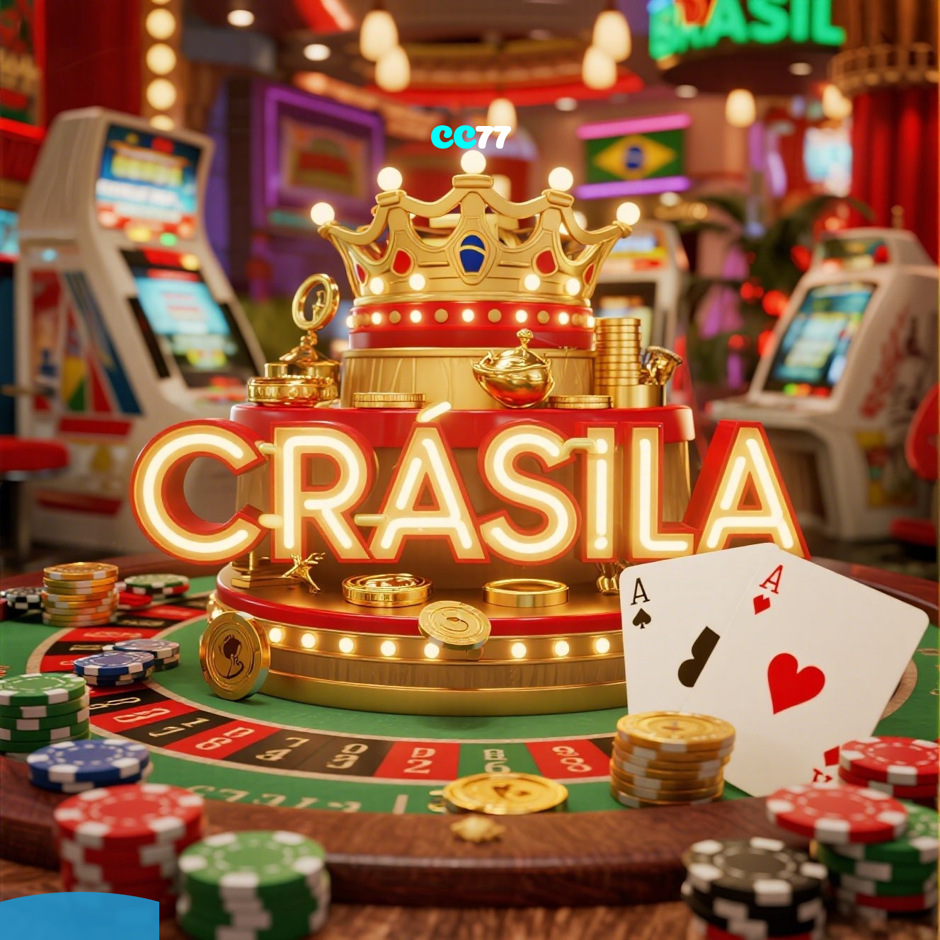 CC77：Gire as slots e conquiste jackpots de tirar o fôlego!