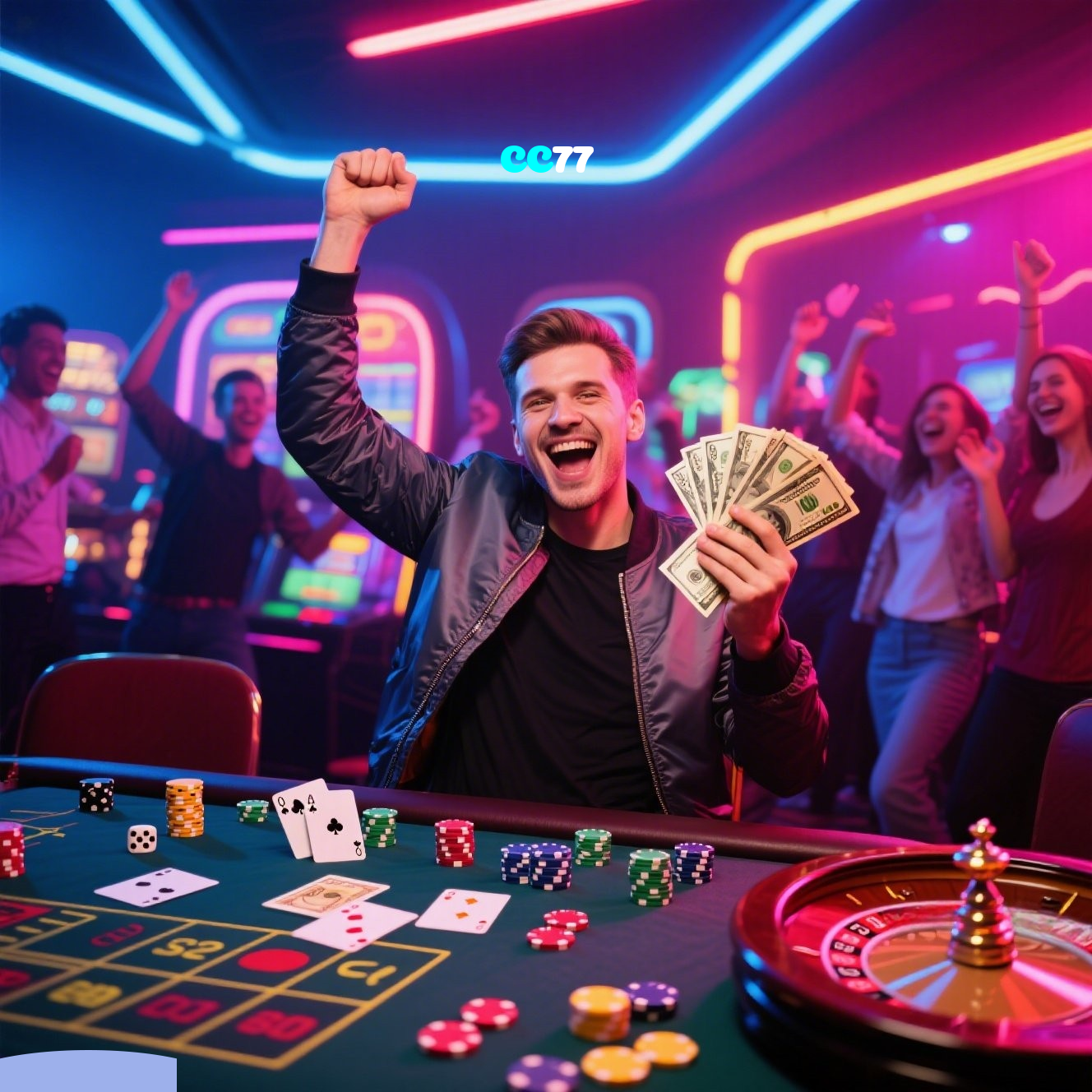 CC77:Jogue nas mesas de poker e se torne um campeão das cartas!