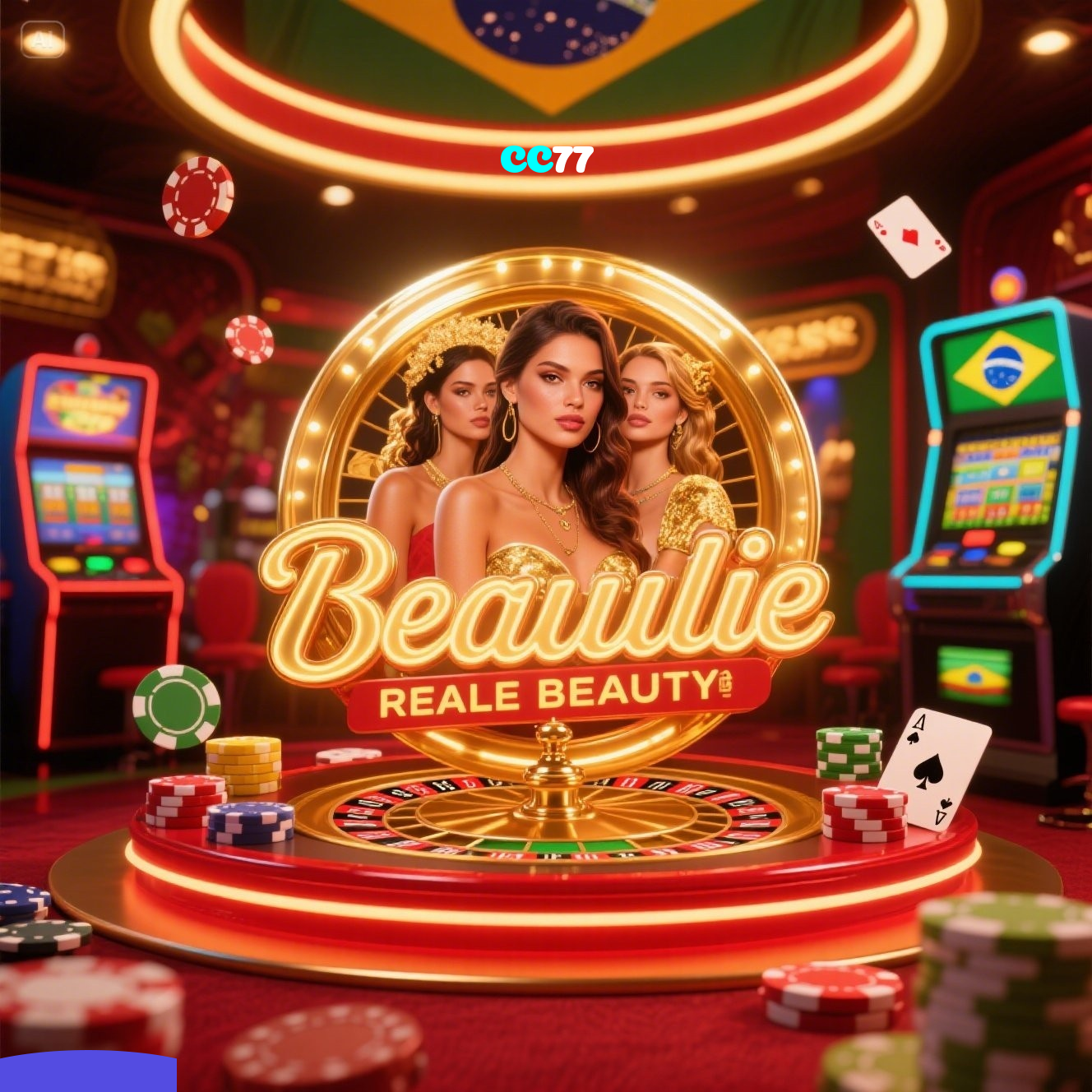 CC77：Jogue poker, aposte no futebol e ganhe prêmios incríveis em nosso cassino!