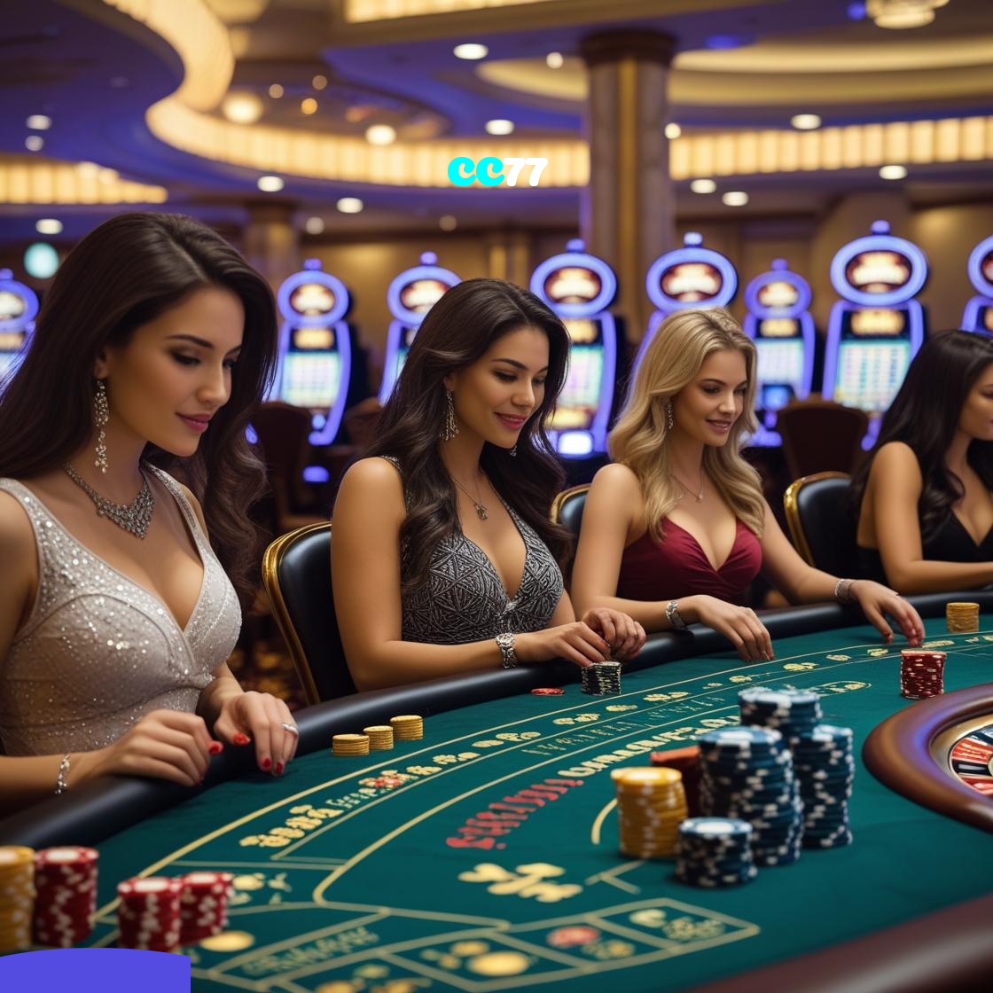 CC77：Aposte no futebol e conquiste prêmios em blackjack e roleta!