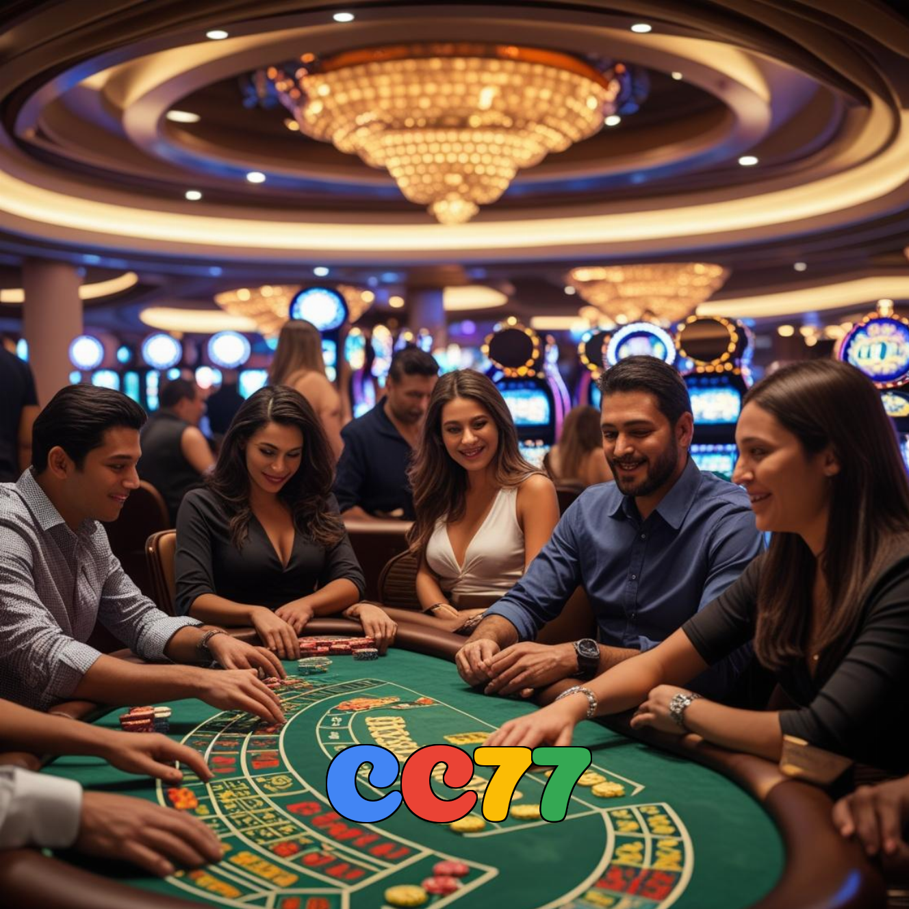 CC77：Jogue slots, aposte no futebol e vença em grandes mesas de poker!