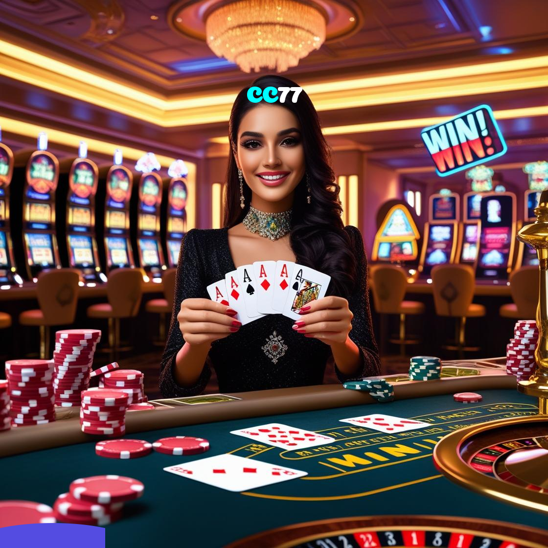 CC77：Jogue nas nossas mesas de poker e conquiste vitórias épicas!