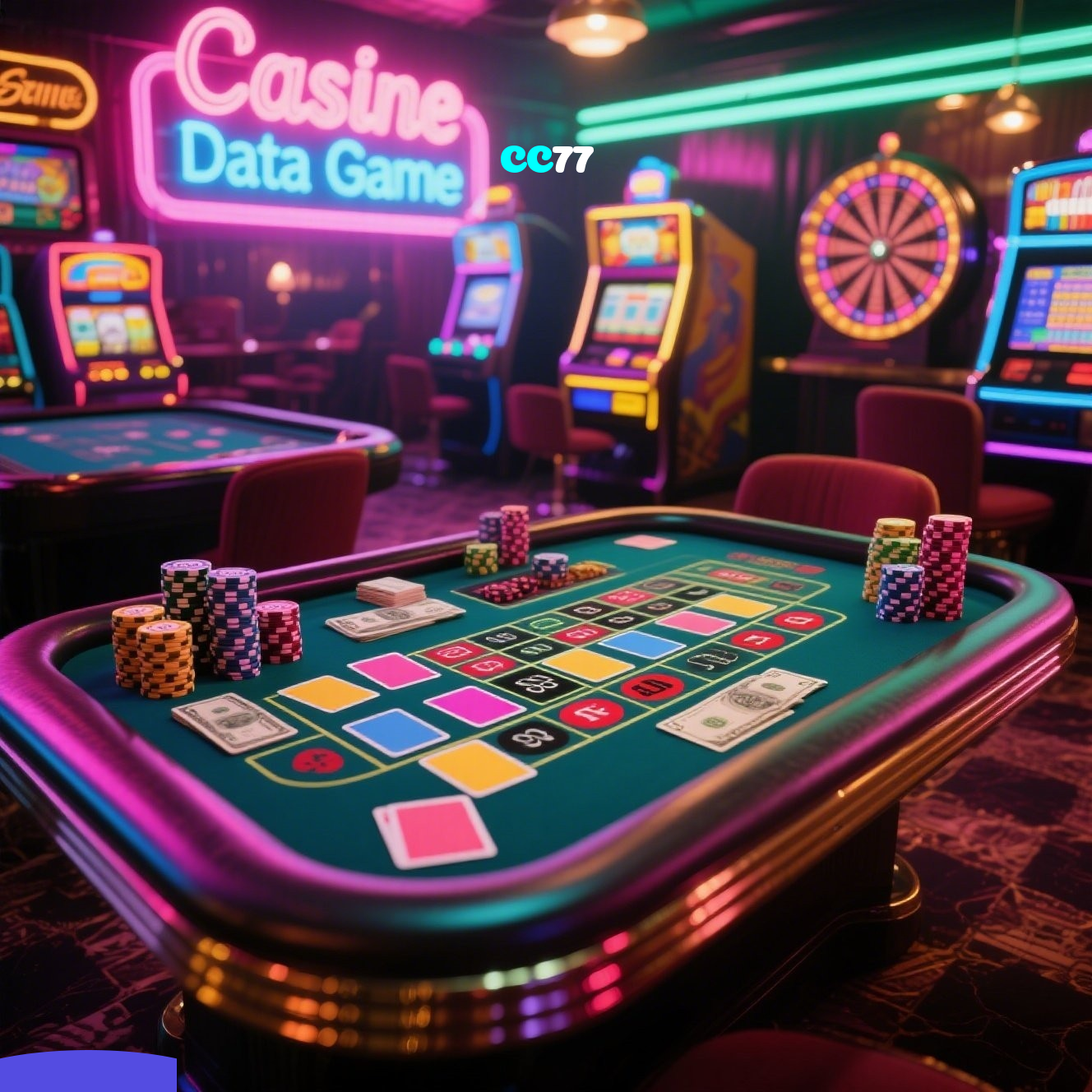 CC77：Aposte no futebol e ganhe em jogos de cassino como roleta e blackjack!