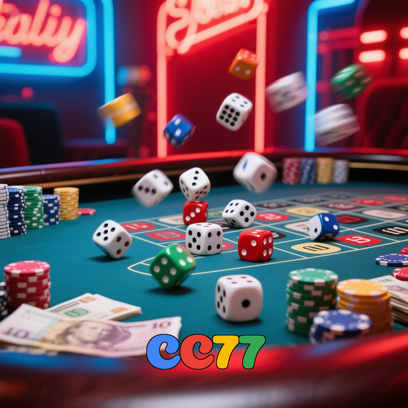 CC77：Apostas ao vivo no futebol e diversão em jogos de cassino como slots e roleta!