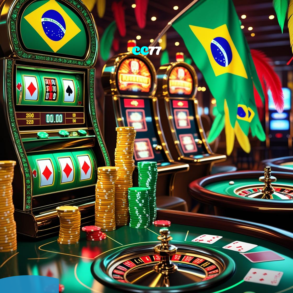 CC77：Jogue nas slots e mude sua sorte com grandes vitórias!