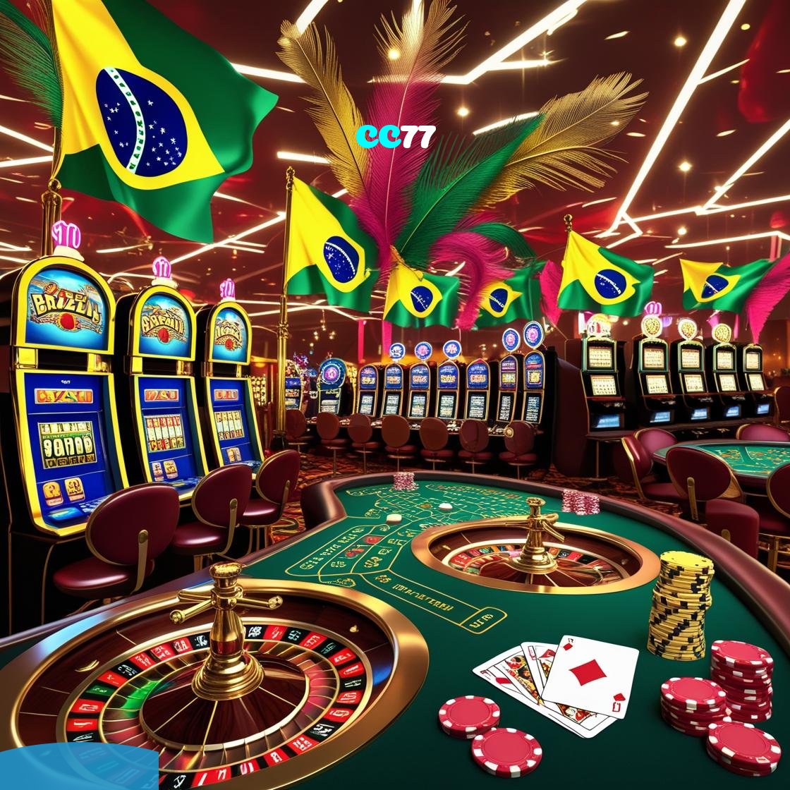 CC77：Apostas ao vivo no futebol e prêmios épicos nos jogos de cassino!