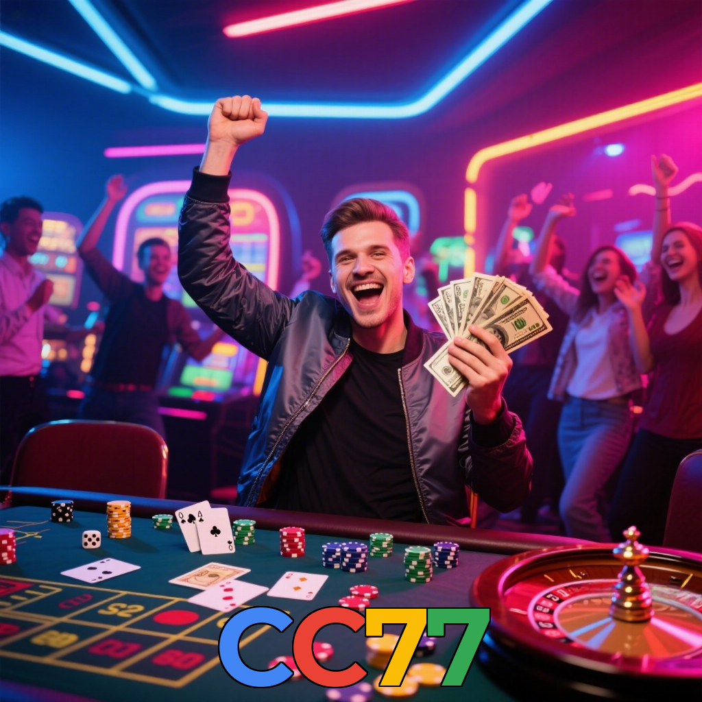 CC77：Jogue roleta, aposte no futebol e ganhe em grande estilo no cassino!