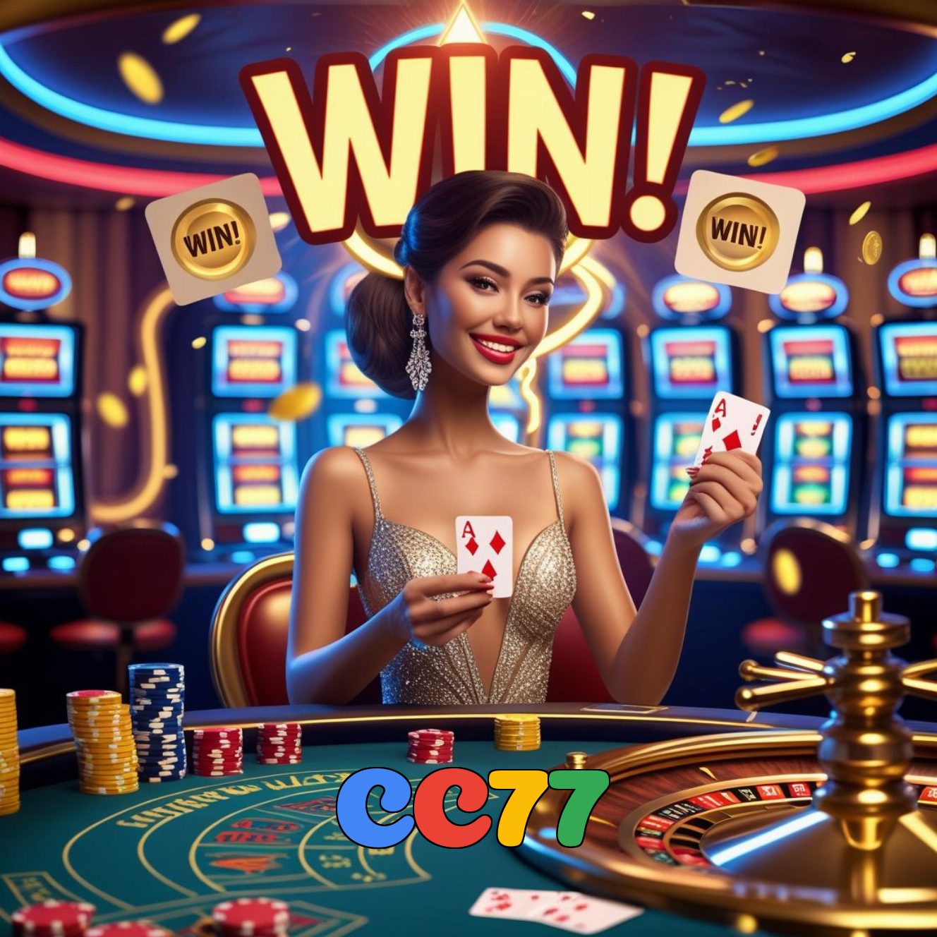 CC77:Jogue nas slots e mude sua sorte agora mesmo!