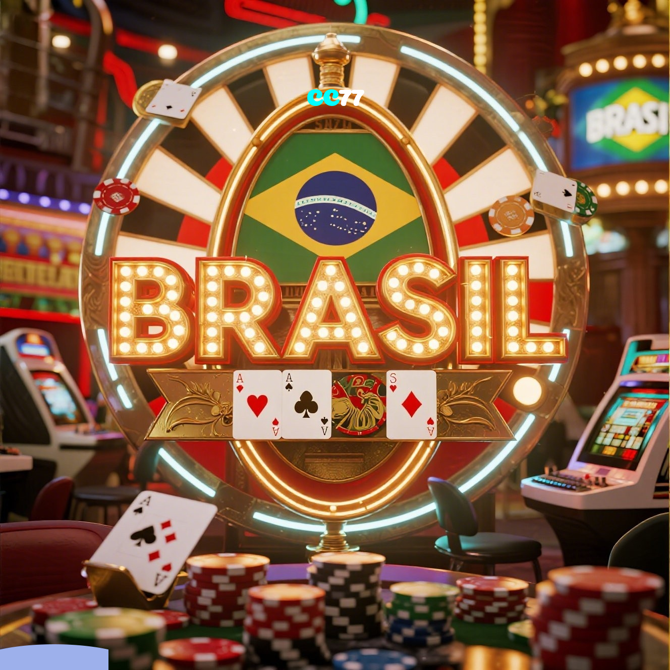 CC77：Poker, blackjack e apostas em futebol online, tudo no melhor cassino!