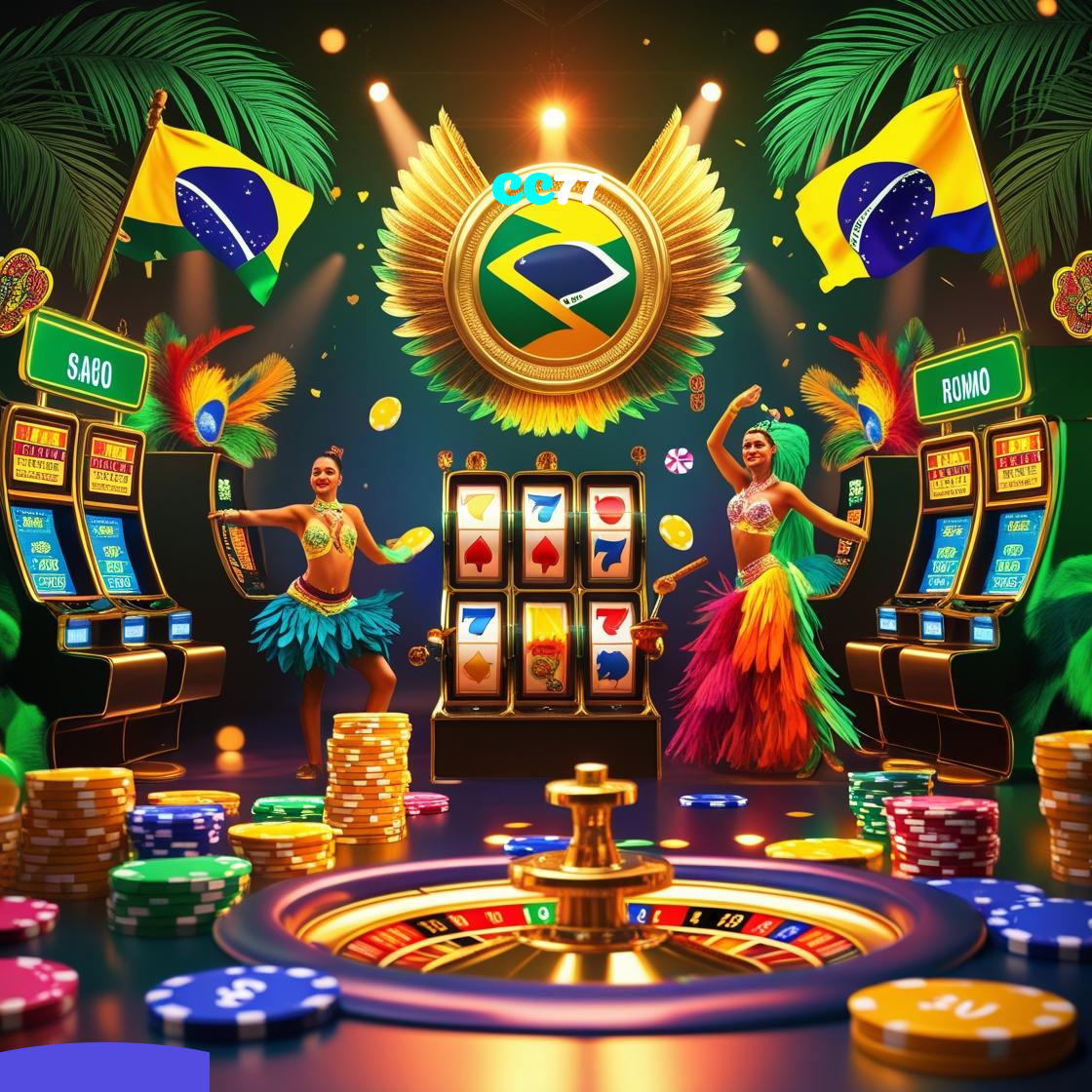 CC77：A sorte te espera no cassino online com apostas no futebol e roleta!