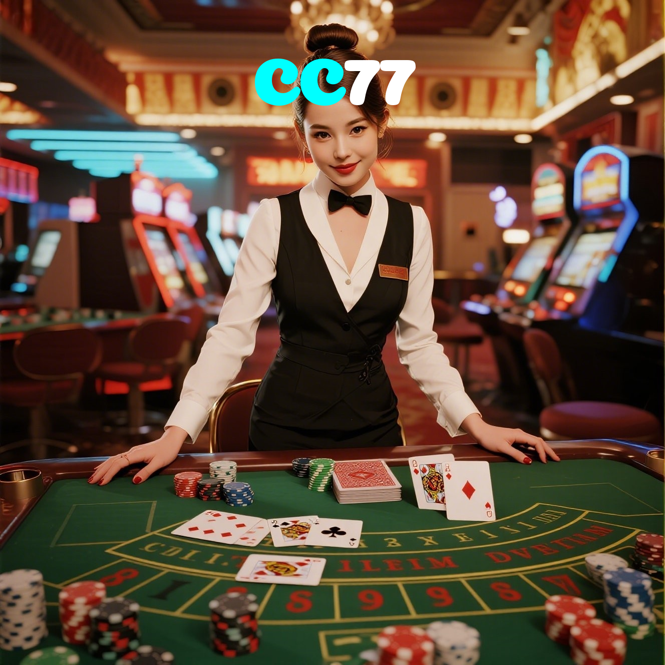 CC77：Apostas ao vivo no futebol e diversão em jogos de cassino como slots e roleta!