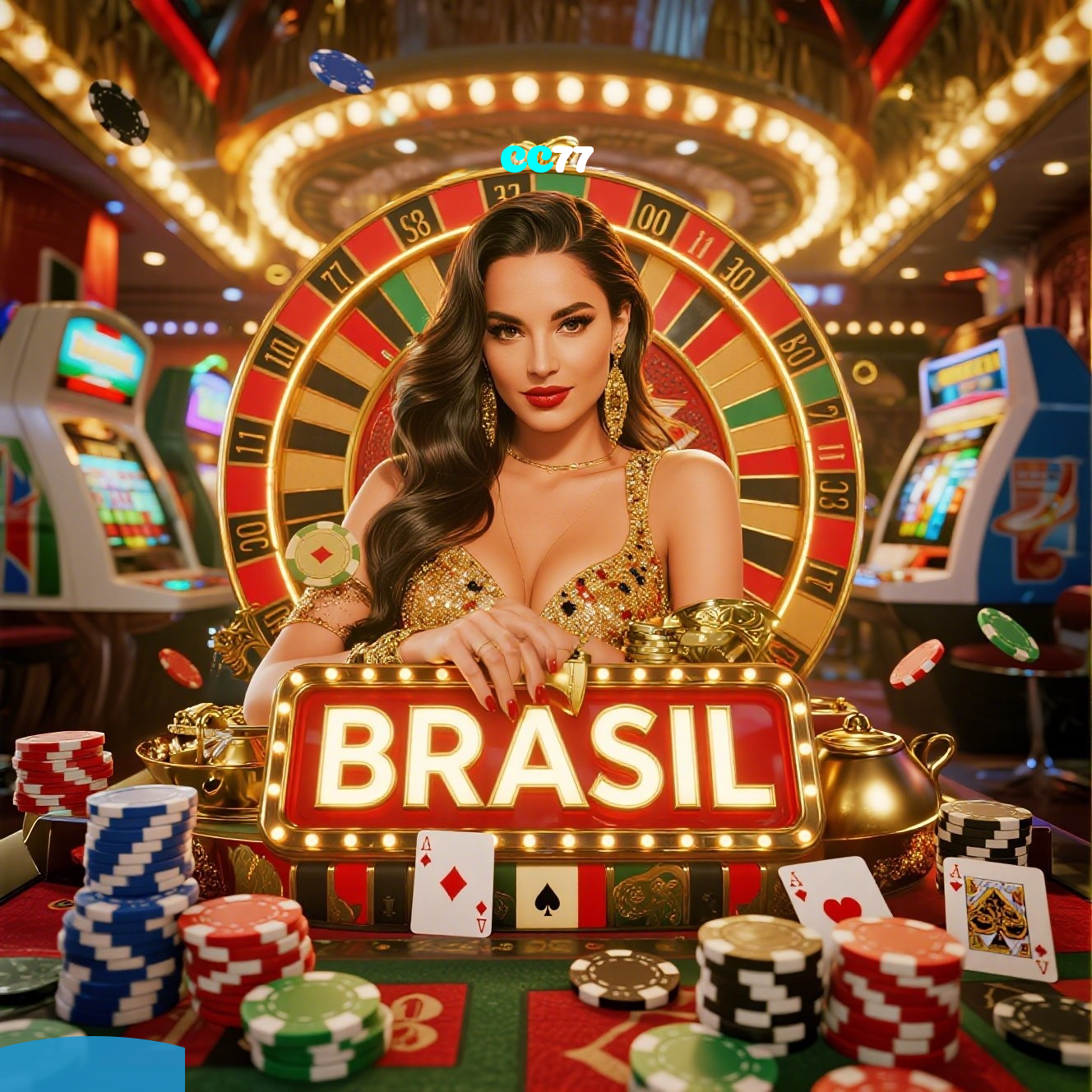 CC77：Jogue nas mesas de poker e vença como um profissional!