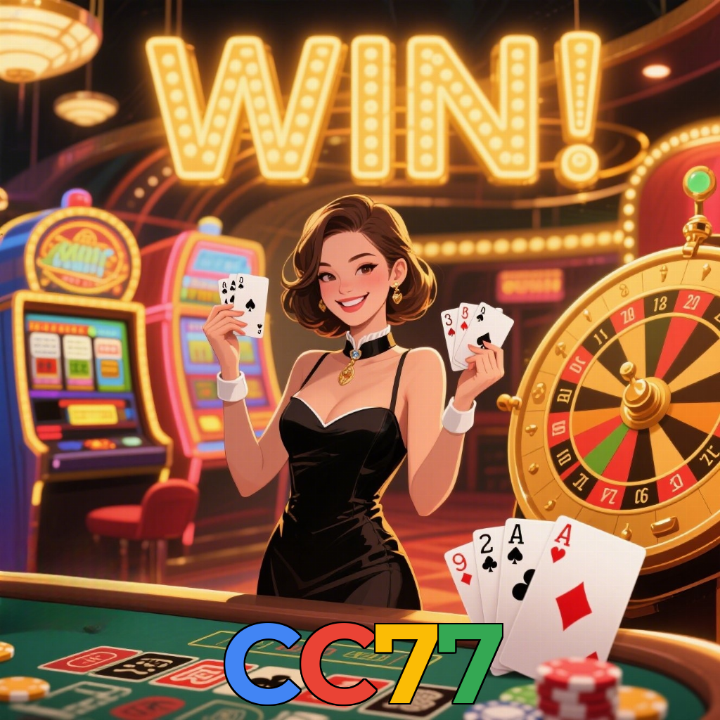 CC77:A sorte está no cassino online com jogos de poker, roleta e apostas no futebol!