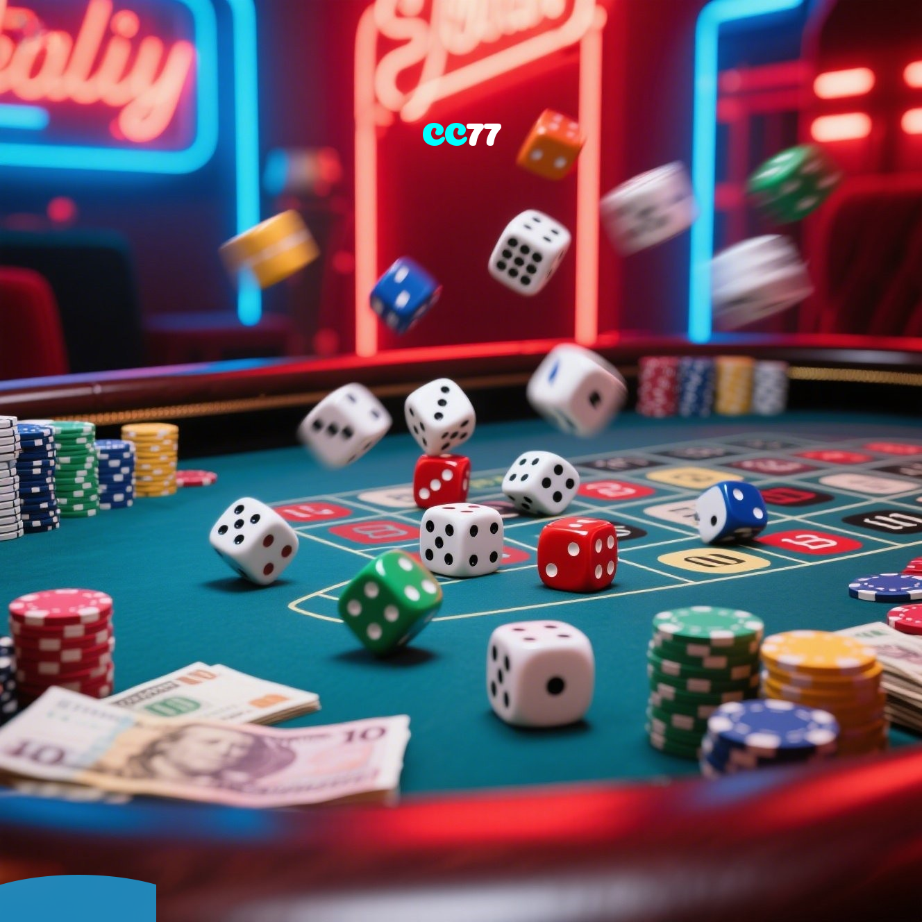 CC77:Mostre sua habilidade nas mesas de poker e vença os adversários!