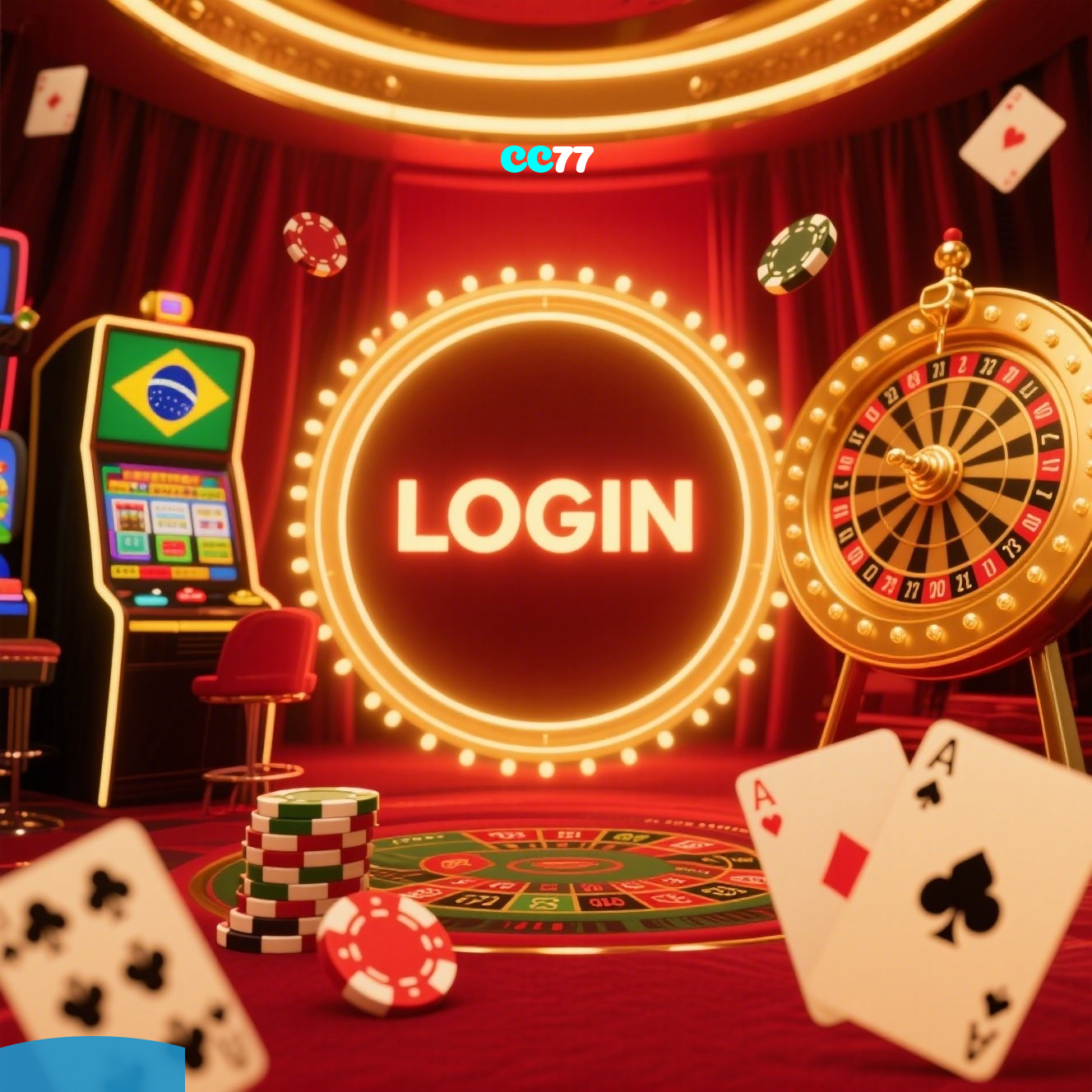 CC77:Jogue roleta, blackjack e aposte no futebol no cassino mais seguro!