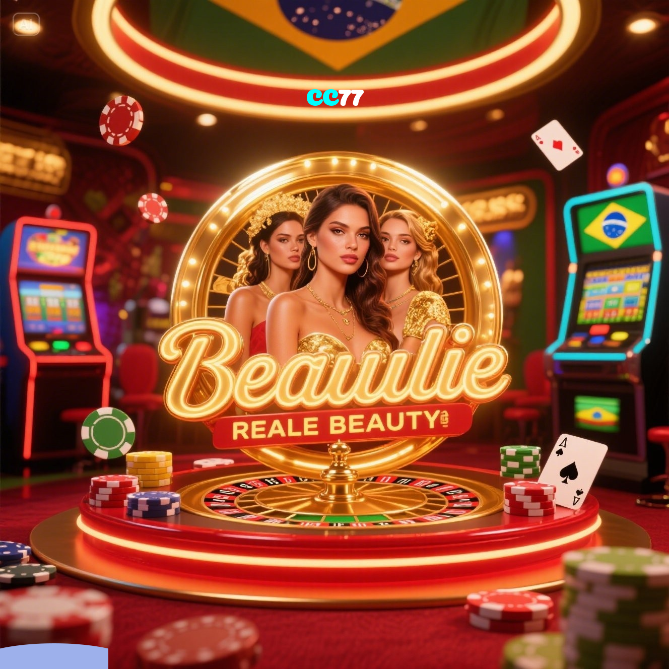 CC77：Jogue slots, aposte no futebol e vença com grandes vitórias!