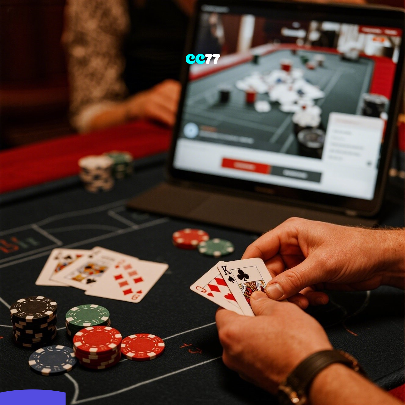 CC77:Vença o poker online e mostre sua habilidade nas cartas!