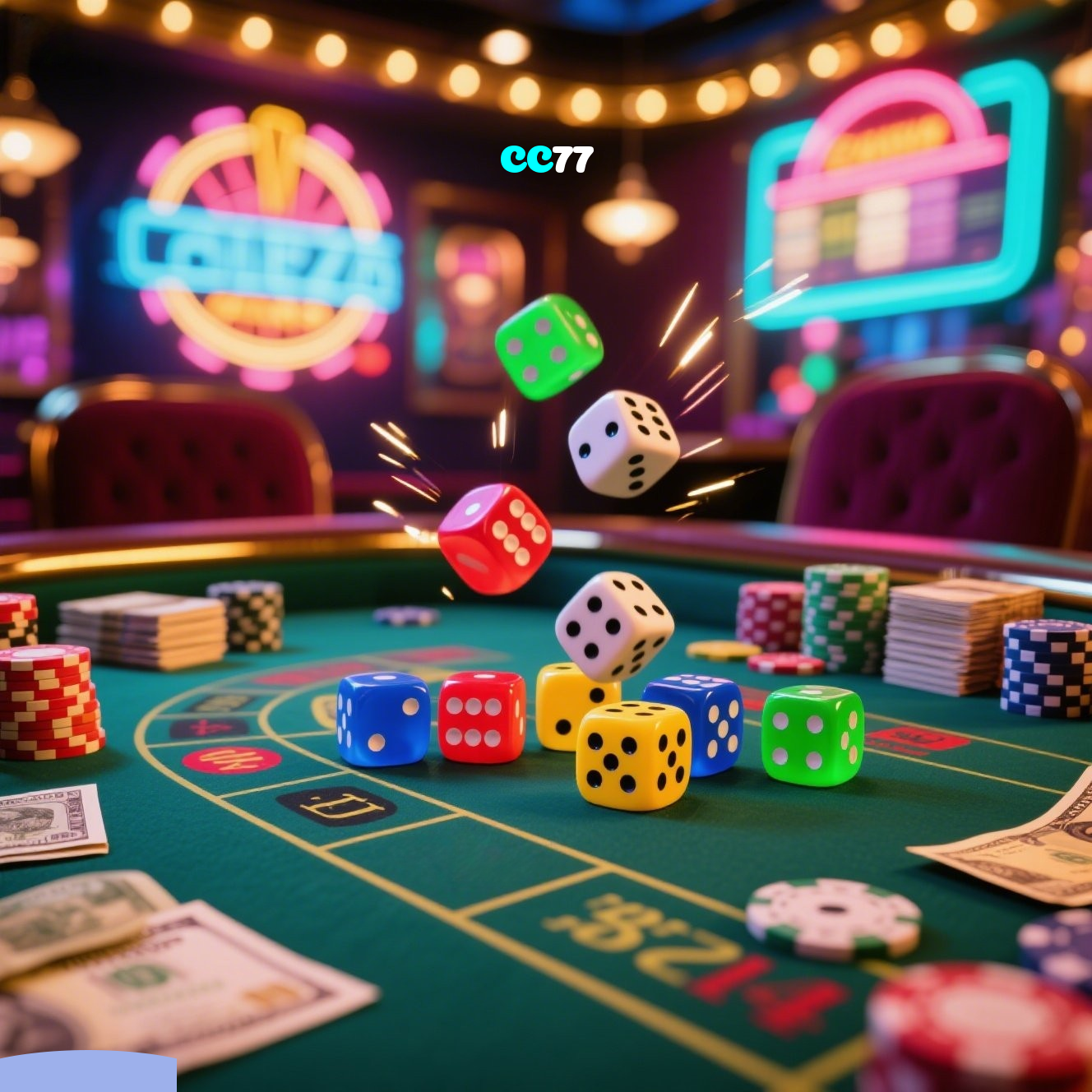 CC77：Divirta-se com poker, roleta e apostas ao vivo no futebol online!