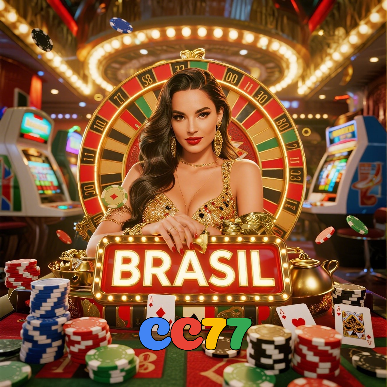 CC77：Aposte no seu time e ganhe prêmios incríveis com poker e roleta!